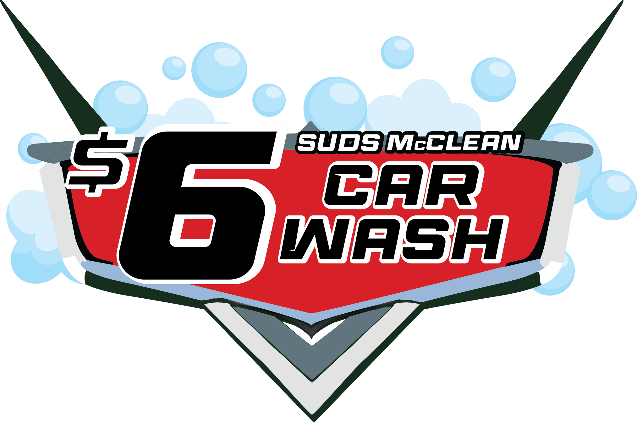 Suds McClean $6 Car Wash
